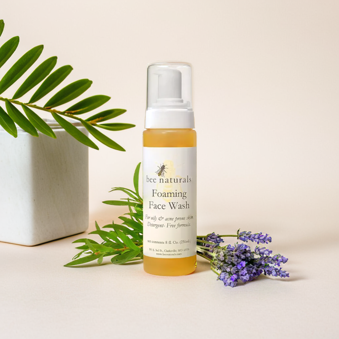 Foaming Face Wash Best For Oily Skin - Bee Naturals 