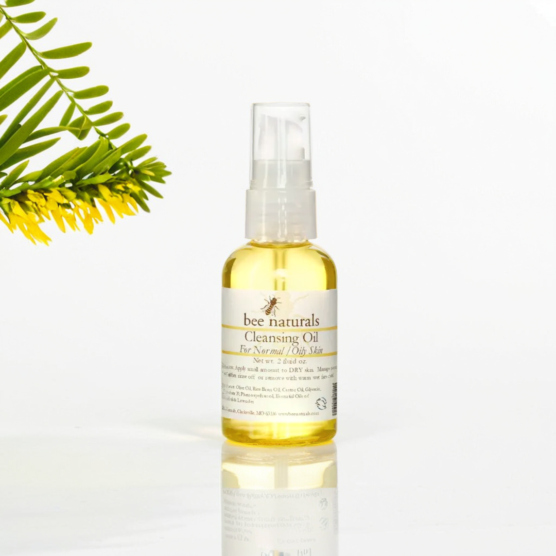 Cleansing Oil Makeup Remover For Normal and Oily Skin - Bee Naturals 