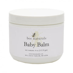 Baby Balm – All - Natural Skin Soother with Beeswax, Shea Butter & Lavender | 0.5 oz Travel Size & 4 oz Full Size | Gentle Relief for Dry, Irritated Skin - Bee Naturals