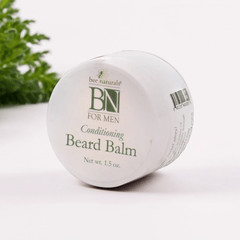 BN For Men Conditioning Beard Balm – Nourishing & Styling Formula with Argan Oil, Shea Butter, and Essential Oils for Soft, Manageable Beards - Bee Naturals