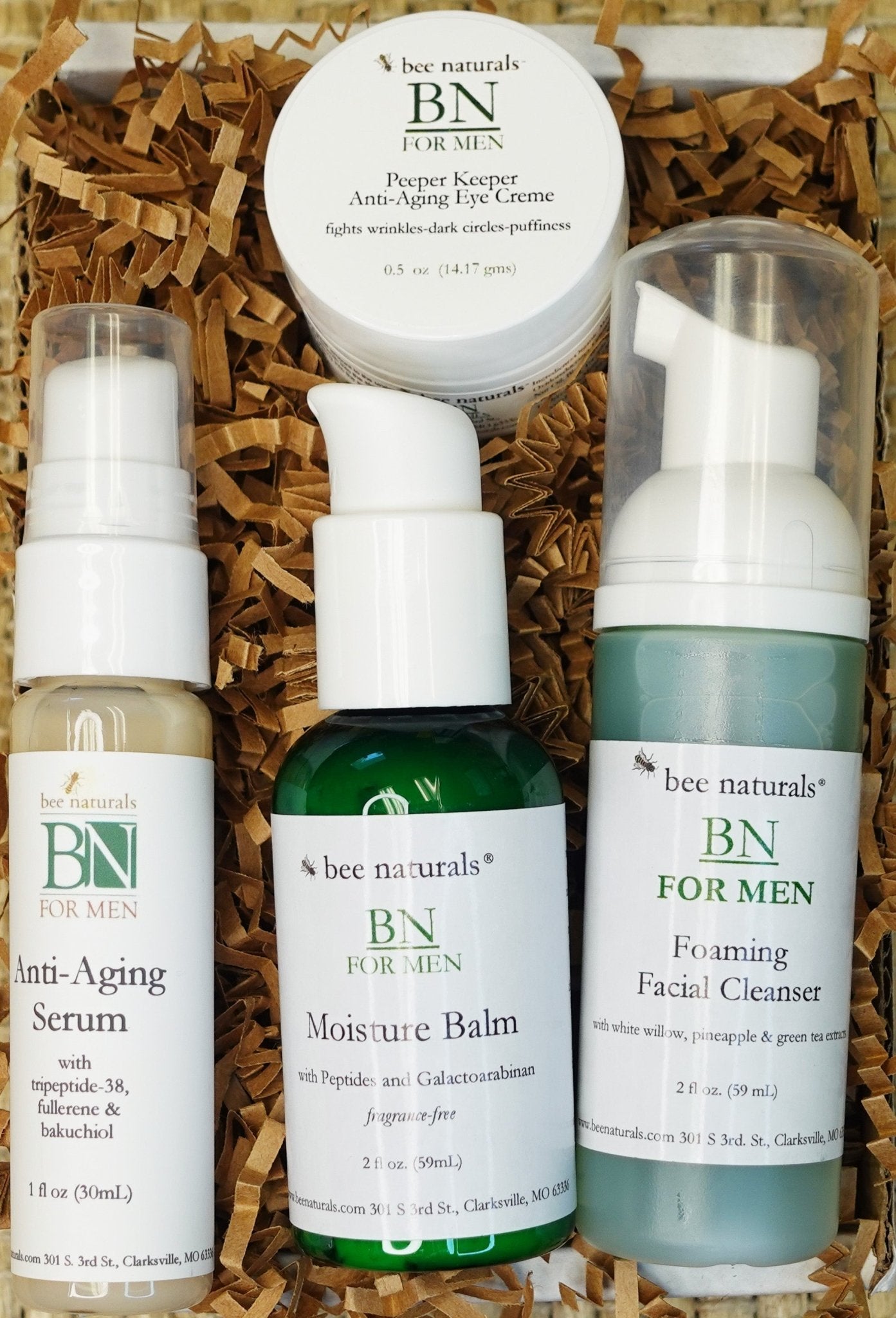 BN For Men Essentials Skin Care System - Bee Naturals