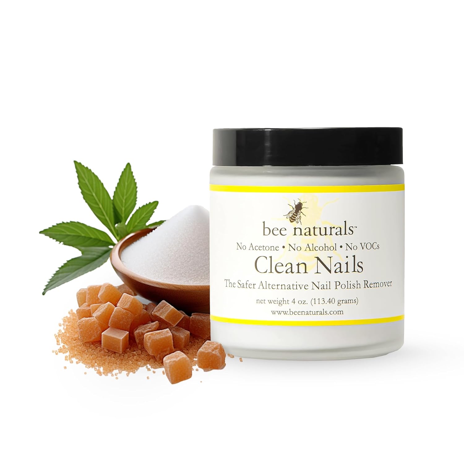 Clean Nails Non - Toxic Nail Polish Remover - Bee Naturals