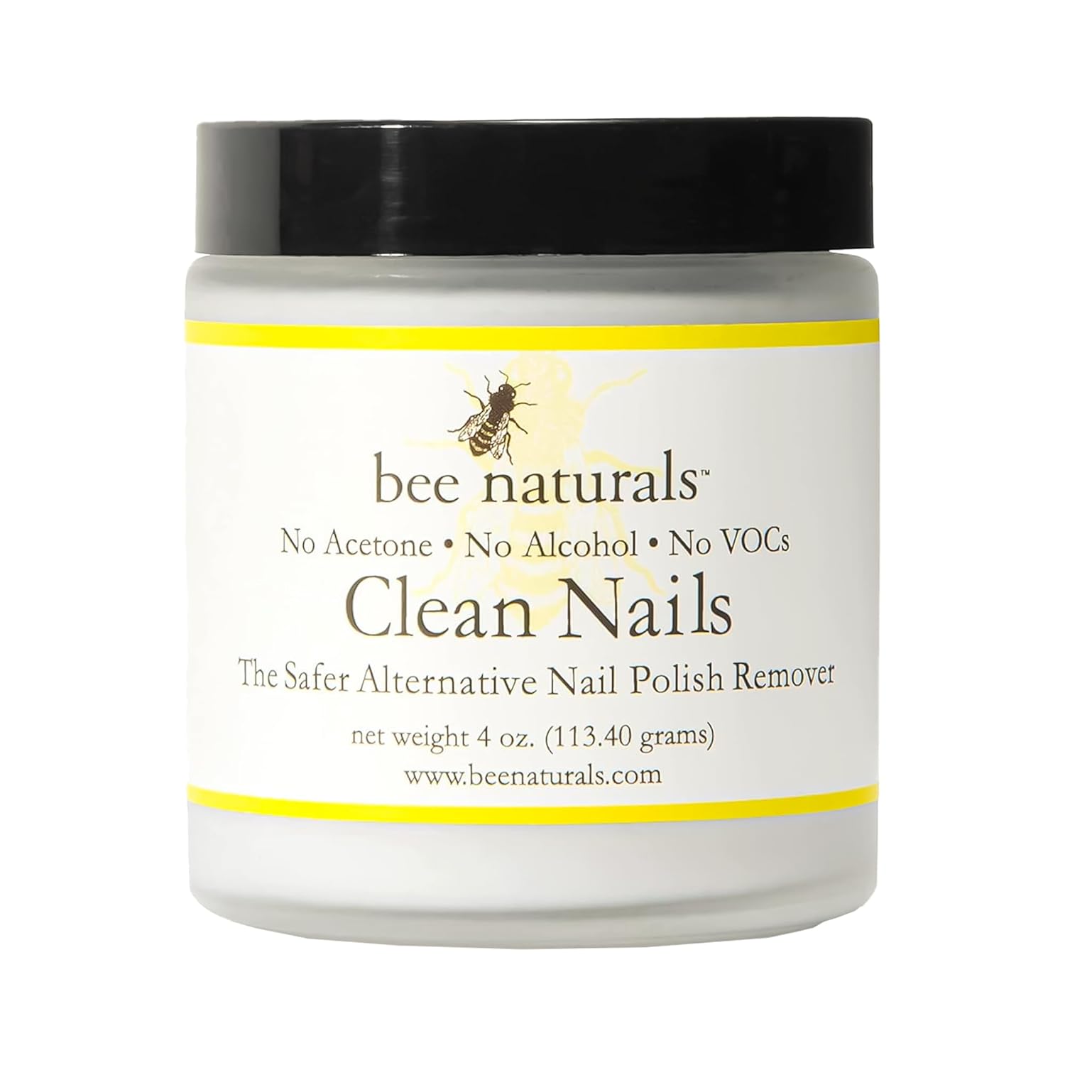 Clean Nails Non - Toxic Nail Polish Remover - Bee Naturals