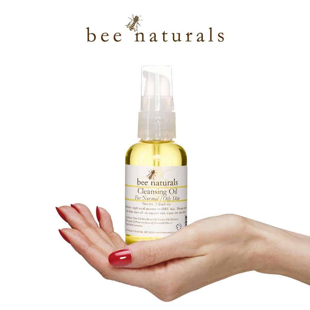 Cleansing Oil Makeup Remover For Normal and Oily Skin - Bee Naturals