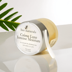 Crème Luxe Intense Moisture – Luxurious Moisturizer with Squalane, Argan Oil, Rose Oil, and Vitamins A, C & E for Dry, Mature Skin - Bee Naturals