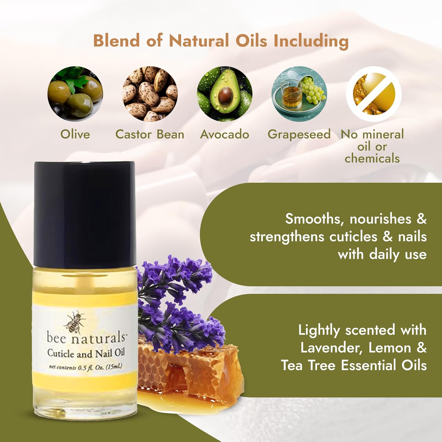 Cuticle and Nail Oil - Bee Naturals