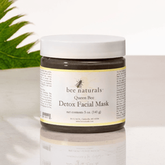 Detox Facial Mask – Radiant Skin Detox with Purifying Clays, Oatmeal & Green Tea for Glowing, Healthy Complexion - Bee Naturals