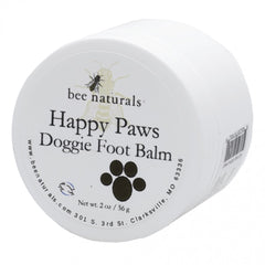 Happy Paws Doggie Foot Balm – Nourishing & Protective Paw Care with Coconut Oil, Beeswax, and Avocado Oil for Healthy, Happy Paws, 2 oz - Bee Naturals