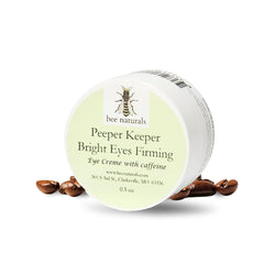 Peeper Keeper Bright Eyes Firming Crème with Caffeine - Bee Naturals