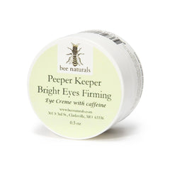 Peeper Keeper Bright Eyes Firming Crème with Caffeine - Bee Naturals