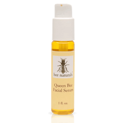 Queen Bee Facial Serum - Antioxidant - Rich with Organic Tamanu Oil, Beta Carotene & Rose Absolute, Anti - Aging & Hydrating for Dry, Damaged Skin - Vitamin C & E, Pure Essential Oils, 1 fl oz - Bee Naturals