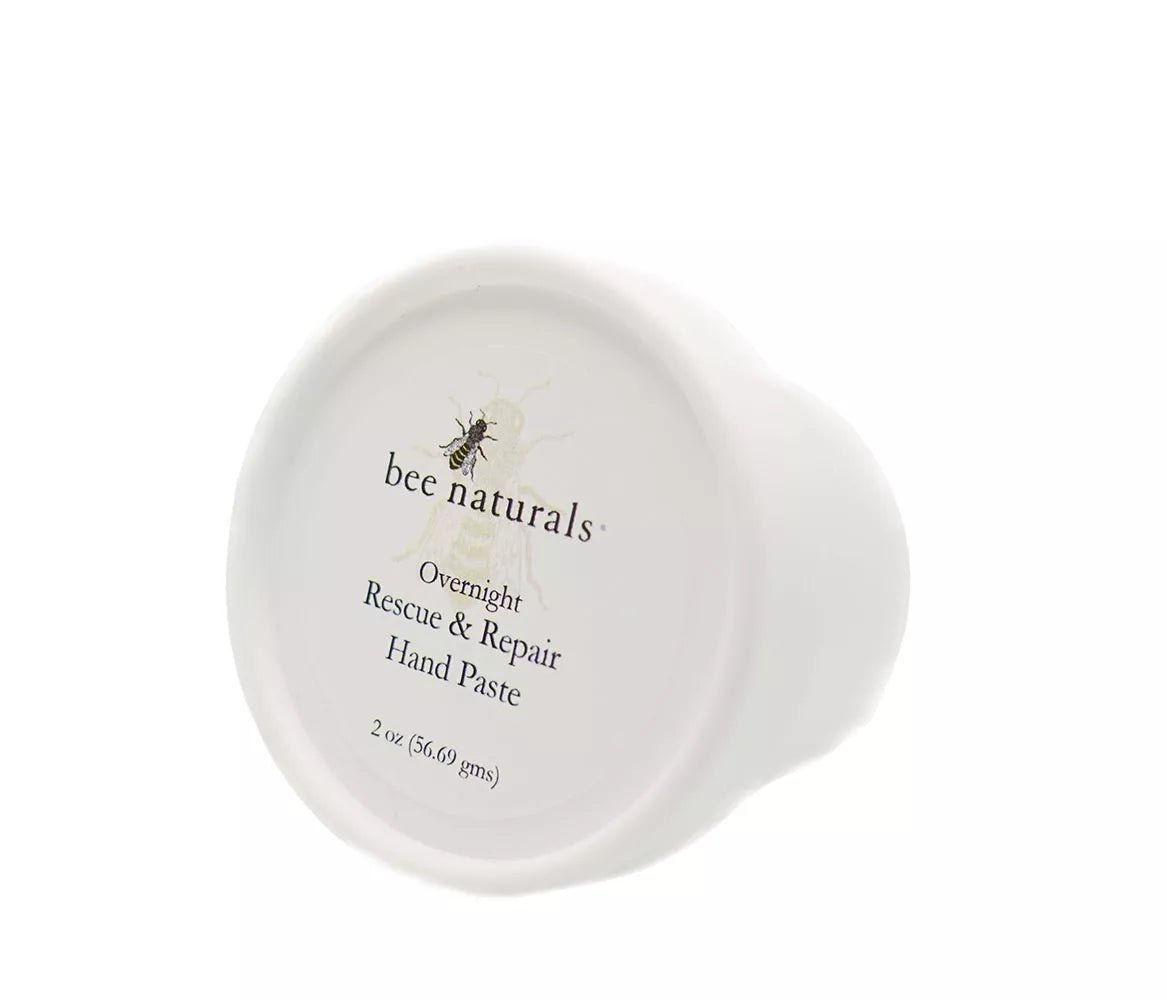 Rescue & Repair Hand Paste | Limited Edition Hydration & Renewal for Dry, Rough Hands | Urea & Lactic Acid | 4 oz - Bee Naturals